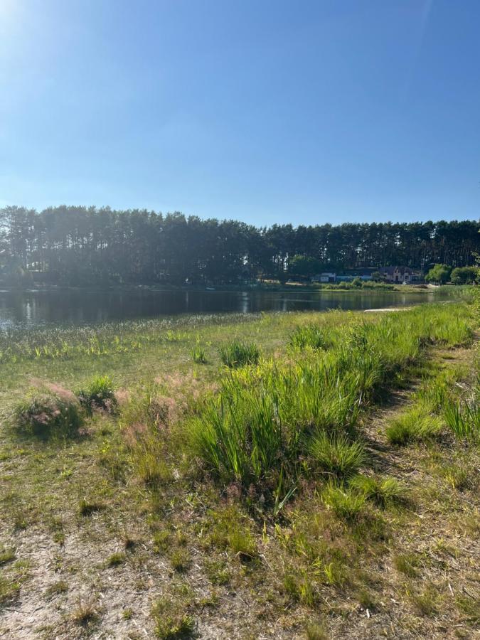 Domek Nad Jeziorem Kamien 2A Kowalewo Bagian luar foto